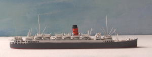 Troop transporter "Lancastria" Cunard funnel (1 p.) UK 1940-42 Albatros ALK 123A